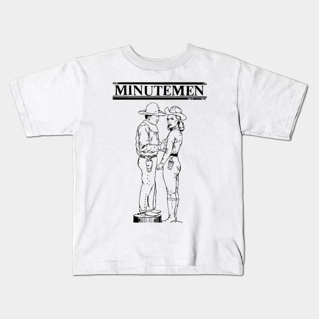 Minutemen Kids T-Shirt by darklordpug